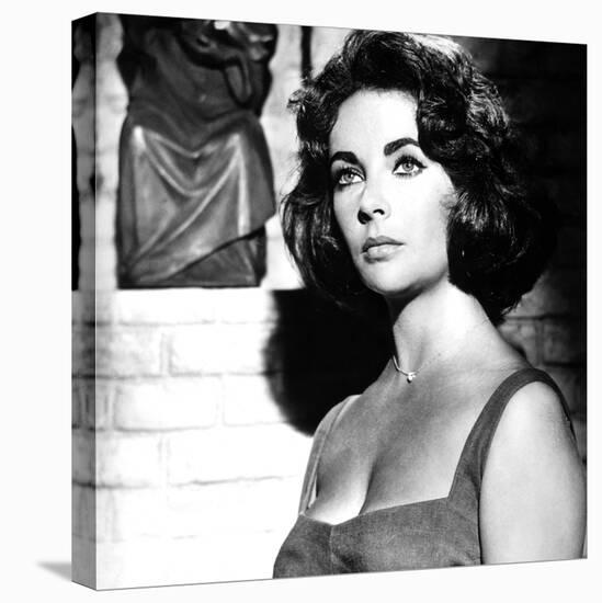 Soudain l'ete dernier SUDDENLY LAST SUMMER, 1959 by JOSEPH L. MANKIEWICZ with Elizabeth Taylor (b/w-null-Stretched Canvas