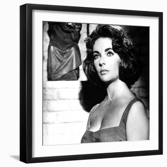 Soudain l'ete dernier SUDDENLY LAST SUMMER, 1959 by JOSEPH L. MANKIEWICZ with Elizabeth Taylor (b/w-null-Framed Photo