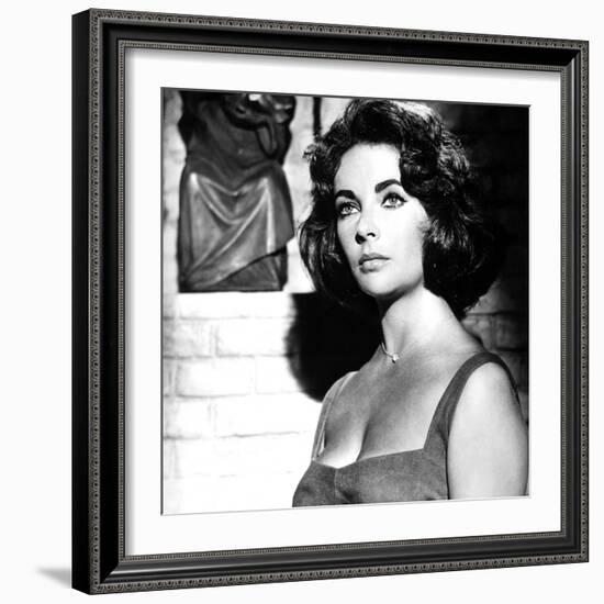 Soudain l'ete dernier SUDDENLY LAST SUMMER, 1959 by JOSEPH L. MANKIEWICZ with Elizabeth Taylor (b/w-null-Framed Photo