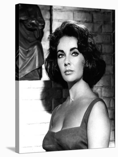 Soudain l'ete dernier SUDDENLY LAST SUMMER, 1959 by JOSEPH L. MANKIEWICZ with Elizabeth Taylor (b/w-null-Stretched Canvas