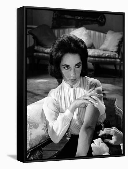 Soudain l'ete dernier SUDDENLY, LAST SUMMER, 1959 by JOSEPH L. MANKIEWICZ with Elizabeth Taylor (b/-null-Framed Stretched Canvas