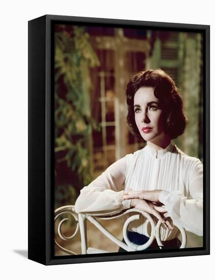 Soudain l'ete dernier SUDDENLY, LAST SUMMER, 1959 by JOSEPH L. MANKIEWICZ with Elizabeth Taylor (ph-null-Framed Stretched Canvas