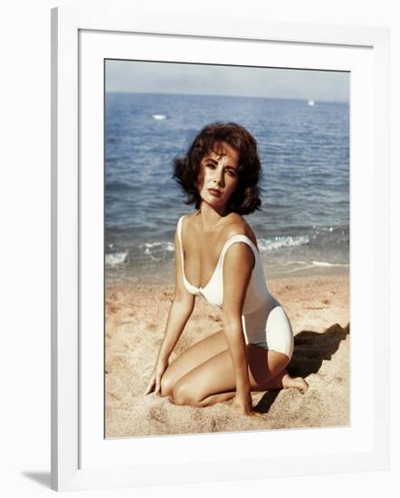 Soudain l'ete dernier SUDDENLY, LAST SUMMER, 1959 by JOSEPH L. MANKIEWICZ with Elizabeth Taylor (ph-null-Framed Photo