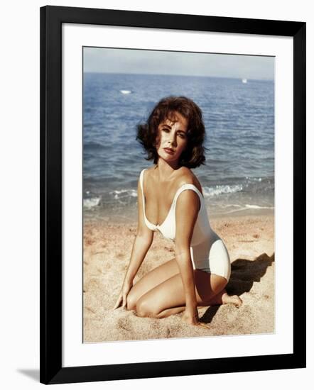 Soudain l'ete dernier SUDDENLY, LAST SUMMER, 1959 by JOSEPH L. MANKIEWICZ with Elizabeth Taylor (ph-null-Framed Photo