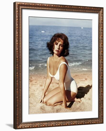 Soudain l'ete dernier SUDDENLY, LAST SUMMER, 1959 by JOSEPH L. MANKIEWICZ with Elizabeth Taylor (ph-null-Framed Photo