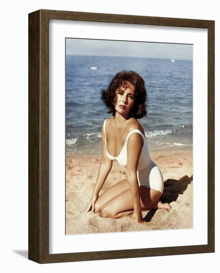 Soudain l'ete dernier SUDDENLY, LAST SUMMER, 1959 by JOSEPH L. MANKIEWICZ with Elizabeth Taylor (ph-null-Framed Photo