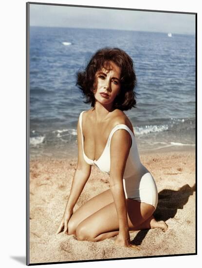 Soudain l'ete dernier SUDDENLY, LAST SUMMER, 1959 by JOSEPH L. MANKIEWICZ with Elizabeth Taylor (ph-null-Mounted Photo