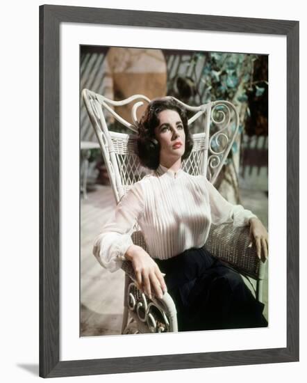 Soudain l'ete dernier SUDDENLY, LAST SUMMER, 1959 by JOSEPH L. MANKIEWICZ with Elizabeth Taylor (ph-null-Framed Photo