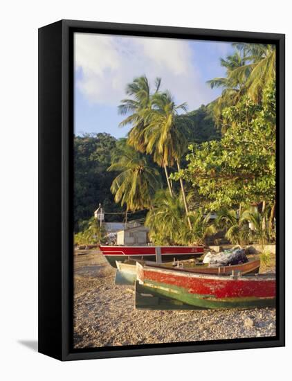 Soufriere, Dominica, Caribbean, West Indies-G Richardson-Framed Stretched Canvas