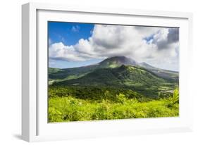 Soufriere hills volcano, Montserrat, British Overseas Territory, West Indies, Caribbean, Central Am-Michael Runkel-Framed Photographic Print