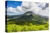 Soufriere hills volcano, Montserrat, British Overseas Territory, West Indies, Caribbean, Central Am-Michael Runkel-Stretched Canvas