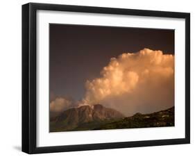 Soufriere Hills Volcano, Montserrat, Leeward Islands, West Indies, Caribbean, Central America-G Richardson-Framed Premium Photographic Print