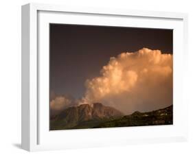 Soufriere Hills Volcano, Montserrat, Leeward Islands, West Indies, Caribbean, Central America-G Richardson-Framed Photographic Print