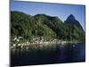 Soufriere, Petit Piton, St. Lucia-null-Mounted Photographic Print