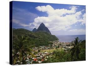 Soufriere, St Lucia, Caribbean-Lee Frost-Stretched Canvas