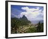 Soufriere, St Lucia, Caribbean-Lee Frost-Framed Photographic Print