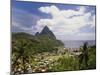 Soufriere, St Lucia, Caribbean-Lee Frost-Mounted Photographic Print