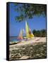 Soufriere, St Lucia, Caribbean-Robert Harding-Framed Stretched Canvas