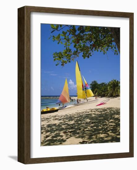 Soufriere, St Lucia, Caribbean-Robert Harding-Framed Photographic Print