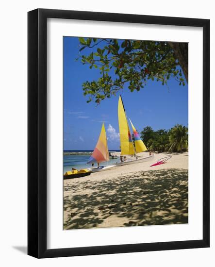 Soufriere, St Lucia, Caribbean-Robert Harding-Framed Photographic Print