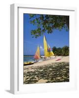 Soufriere, St Lucia, Caribbean-Robert Harding-Framed Photographic Print