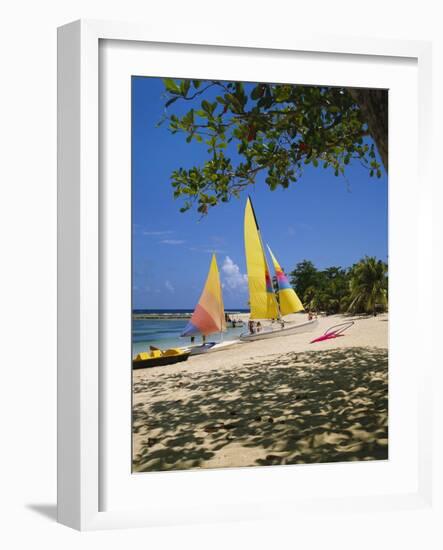 Soufriere, St Lucia, Caribbean-Robert Harding-Framed Photographic Print