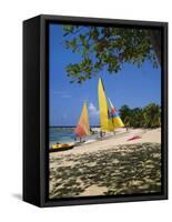 Soufriere, St Lucia, Caribbean-Robert Harding-Framed Stretched Canvas