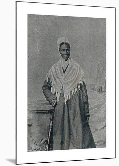 Soujourner Truth, African-American Abolitionist and Champion of Women’s Rights-null-Mounted Giclee Print