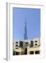 Souk Al Bahar and Burj Khalifa, Downtown Dubai, Dubai, United Arab Emirates-Axel Schmies-Framed Photographic Print