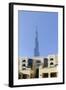 Souk Al Bahar and Burj Khalifa, Downtown Dubai, Dubai, United Arab Emirates-Axel Schmies-Framed Photographic Print