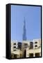 Souk Al Bahar and Burj Khalifa, Downtown Dubai, Dubai, United Arab Emirates-Axel Schmies-Framed Stretched Canvas