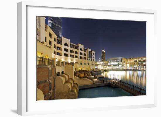 Souk Al Bahar, Downtown Dubai, Dubai, United Arab Emirates-Axel Schmies-Framed Photographic Print