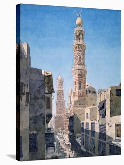 Souk Al Nahhassin, Cario, 1866-Richard Phene Spiers-Stretched Canvas