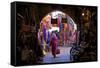 Souk, Marrakech, Morocco, North Africa, Africa-Neil Farrin-Framed Stretched Canvas