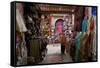 Souk, Marrakech, Morocco-Peter Adams-Framed Stretched Canvas