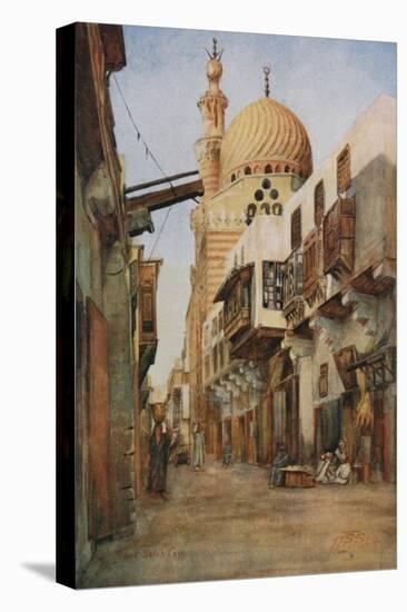 Souk Selal, the Armourers' Bazaar, Cairo-Walter Spencer-Stanhope Tyrwhitt-Stretched Canvas