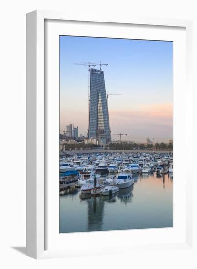 Souk Shark Shopping Center and Marina-Jane Sweeney-Framed Photographic Print