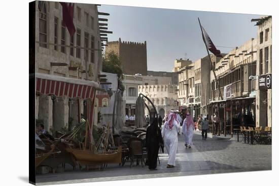 Souk Waqif, Doha, Qatar, Middle East-Angelo Cavalli-Stretched Canvas