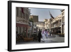 Souk Waqif, Doha, Qatar, Middle East-Angelo Cavalli-Framed Photographic Print