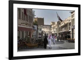 Souk Waqif, Doha, Qatar, Middle East-Angelo Cavalli-Framed Photographic Print