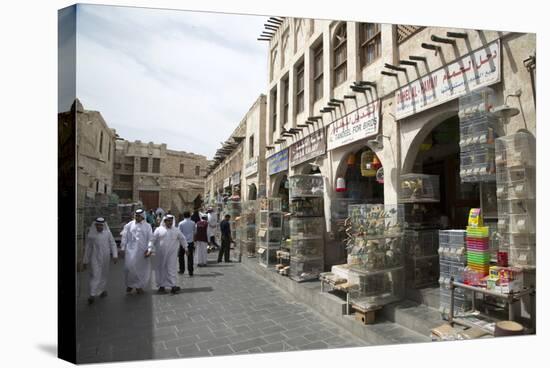 Souk Waqif, Doha, Qatar, Middle East-Angelo Cavalli-Stretched Canvas