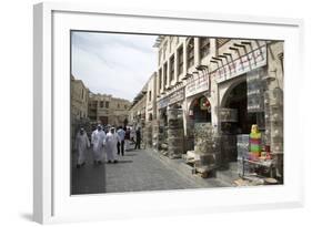 Souk Waqif, Doha, Qatar, Middle East-Angelo Cavalli-Framed Photographic Print