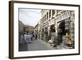 Souk Waqif, Doha, Qatar, Middle East-Angelo Cavalli-Framed Photographic Print