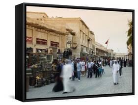 Souk Waqif, Doha, Qatar, Middle East-Angelo Cavalli-Framed Stretched Canvas