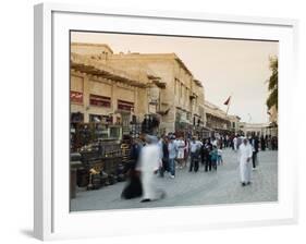 Souk Waqif, Doha, Qatar, Middle East-Angelo Cavalli-Framed Photographic Print