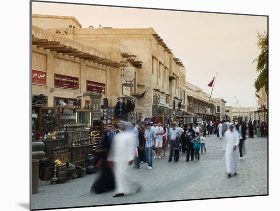 Souk Waqif, Doha, Qatar, Middle East-Angelo Cavalli-Mounted Photographic Print
