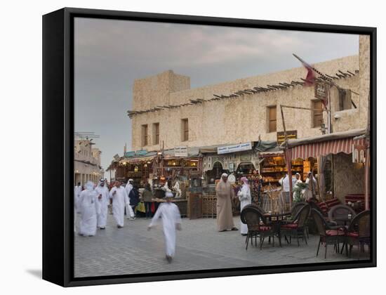 Souk Waqif, Doha, Qatar, Middle East-Angelo Cavalli-Framed Stretched Canvas