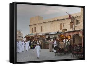 Souk Waqif, Doha, Qatar, Middle East-Angelo Cavalli-Framed Stretched Canvas