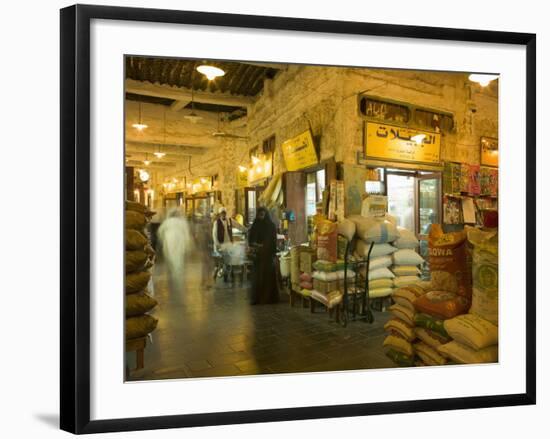 Souk Waqif, Doha, Qatar, Middle East-Angelo Cavalli-Framed Photographic Print