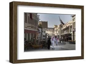 Souk Waqif, Doha, Qatar, Middle East-Angelo Cavalli-Framed Photographic Print